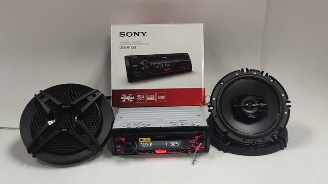 SONY DSX-A110U +SONY XS-GTF1639,