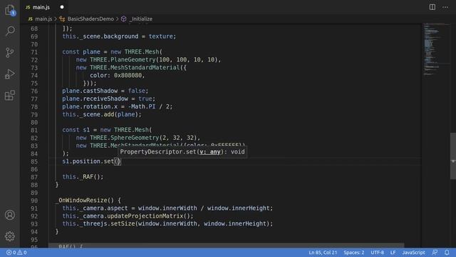Three.js Tutorial on Shaders (beginners) смотреть онлайн