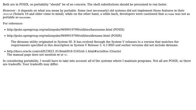 Unix & Linux: dirname and basename vs parameter expansion (4 Solutions!!) смотреть онлайн