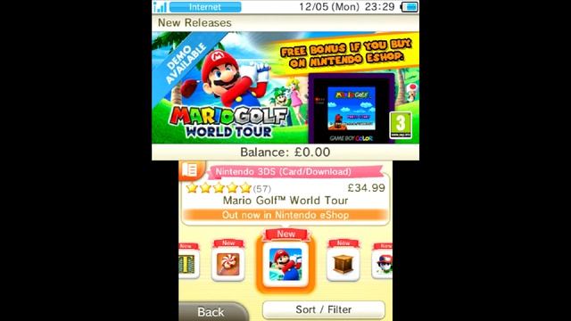 Nintendo 3DS Обзор Интерфейса и EShop (3DS)