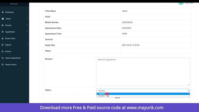 Online doctor appointment system project in php free download | Source Code & Projects 2021 смотреть онлайн