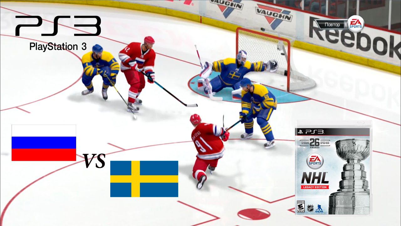[NHL Legacy Edition] Russia 7:3 Sweden