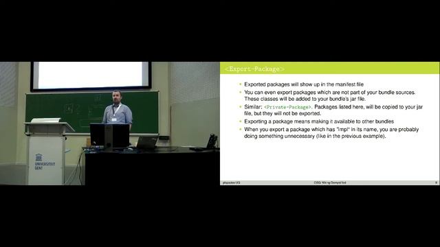 OSGi Wiring Demystified смотреть онлайн