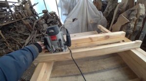 фрезер для слэбов. Как обойтись без фуганка и рейсмуса. #как_сделать_каретку