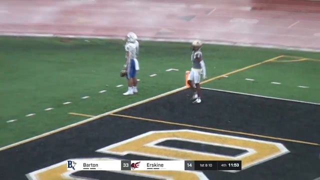 Barton College's Jordan Terrell Rushed For 403 Yards In A Single Game смотреть онлайн