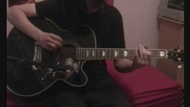 Epiphone EJ-200CE - Matte Black смотреть онлайн