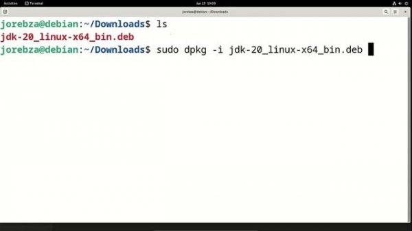 How to install java 20 on debian 12 | latest JDK