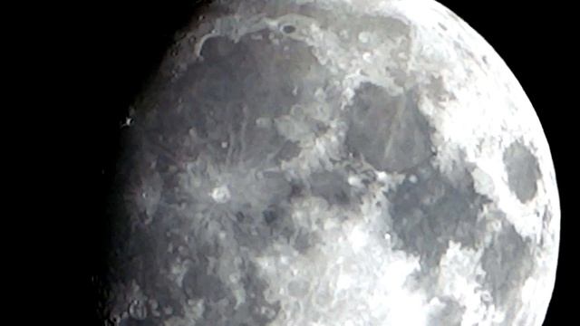 Sony HX100V Lunar ZOOM Test