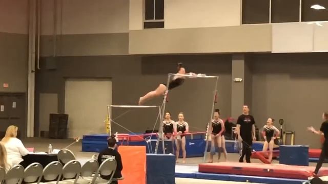 Level 8 Bar Routine- Winter Cup Classic- 9.600-1st Place смотреть онлайн
