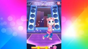 ТАНЦУЕМ ВМЕСТЕ С РОЗОВОЙ АНДЖЕЛОЙ  ?  ГОВОРЯЩАЯ АНЖЕЛА 2 ? УЧИМСЯ ТАНЦЕВАТЬ DANCE WITH PINK ANGELA