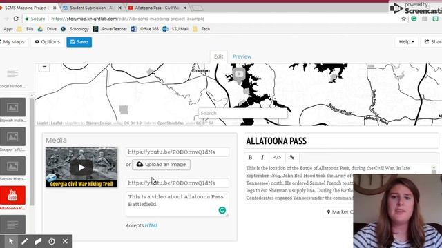 SCMS Mapping Project- StoryMap How To