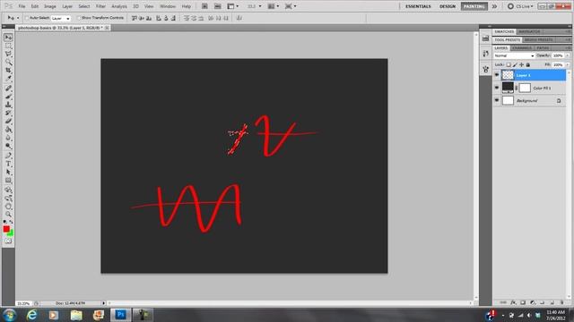 Photoshop for Beginners pt 1 - The Basic Tools смотреть онлайн