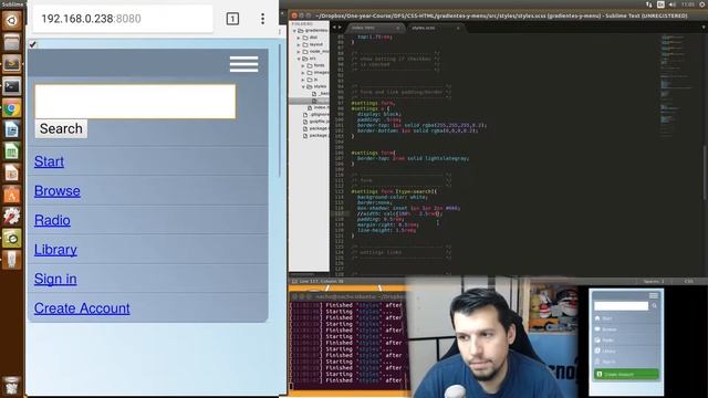 Gradientes de Colores y Menus con Sprites en CSS3 Semana 6 Parte 3/3 смотреть онлайн