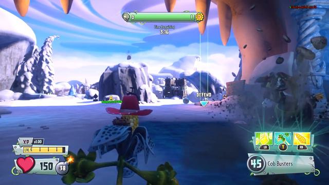 Plants vs Zombies Lawn of Doom 2: Son of Lawn of Doom - Super Mix Mode New Recruits смотреть онлайн