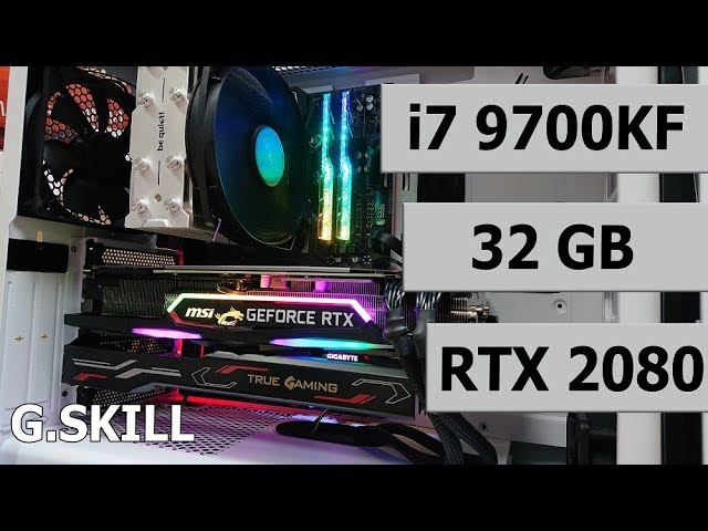 i7 9700KF RTX2080 MSI Trio 32GB G.Skill trident z royal Тест в 3х играх смотреть онлайн