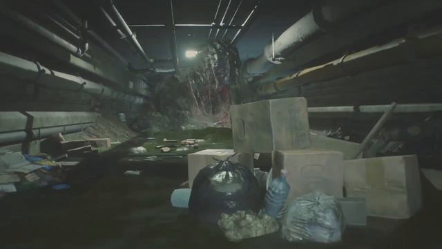 RESIDENT EVIL 2 (remake) - kill by a giant zombie alligator. смотреть онлайн