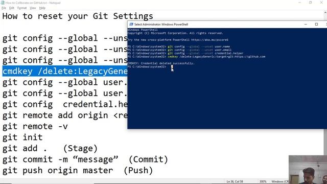 How to reset your Git Settings смотреть онлайн