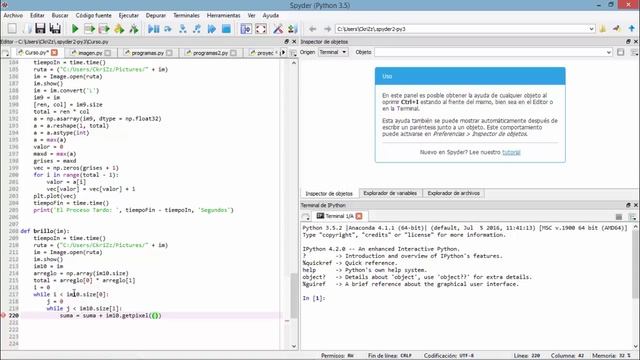 Brillo De Una Imagen A Escala De Grises En Python | Capitulo 10 смотреть онлайн