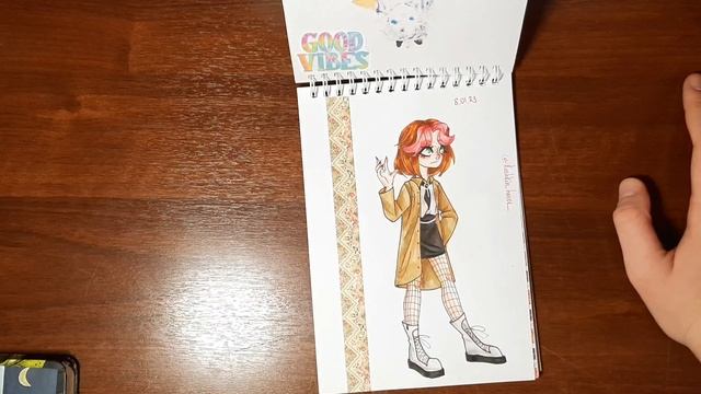 ?обзор на рисунки в скетчбуках №22 ?#арт #рисунок #обзор смотреть онлайн