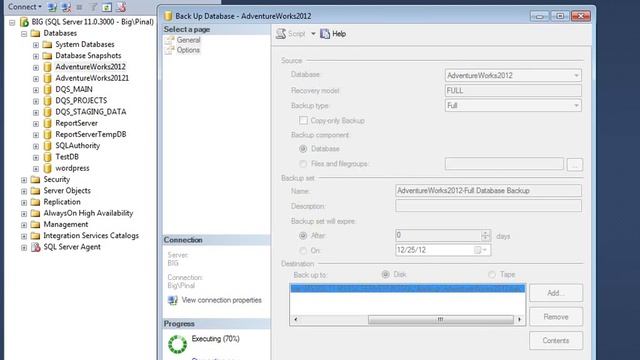 Take Database Backup using SSMS - SQL in Sixty Seconds #037 смотреть онлайн