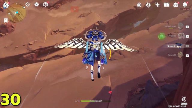 ALL 55 Dendroculus Locations 3.4 | Easy Dendroculus Route - Genshin Desert 3.4 смотреть онлайн