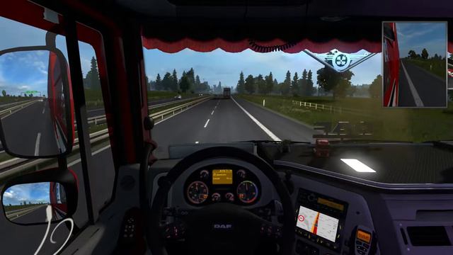 ETS2 ДАЛЬНОБОЙ ПО СКАНДИНАВИИ! ДАНИЯ-РЕЙС КОПЕНГАГЕН-ОЛЬБОРГ! DAF 105XF! смотреть онлайн