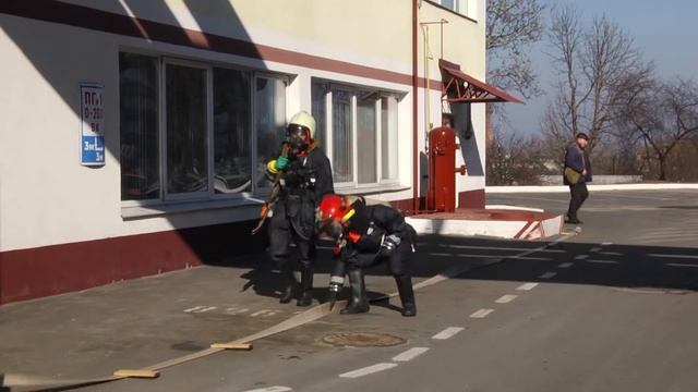 На предприятии «Мозырские молочные продукции» прошли учения смотреть онлайн