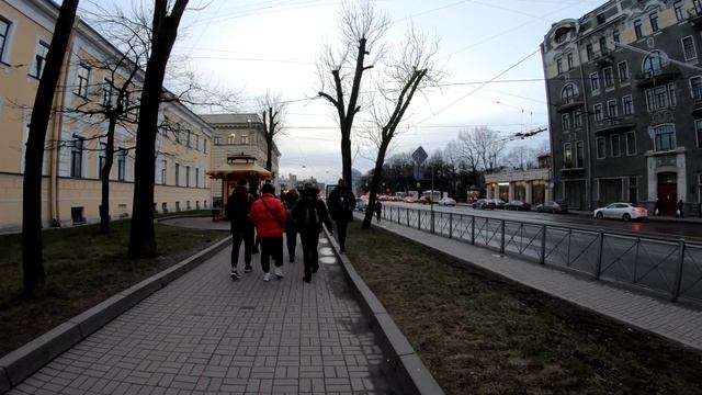 Saint Petersburg   Walking Zagorodnyi Prospekt / Санкт Петербург 4K