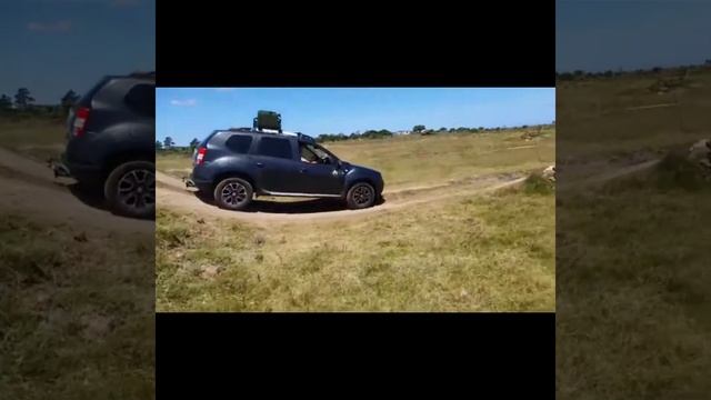 Renault Duster 4x4 Offroad, river crossings, 4x4 obstacle course смотреть онлайн