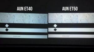 ET40 vs ET50 - Qual o MELOR PROJETOR da AUN?