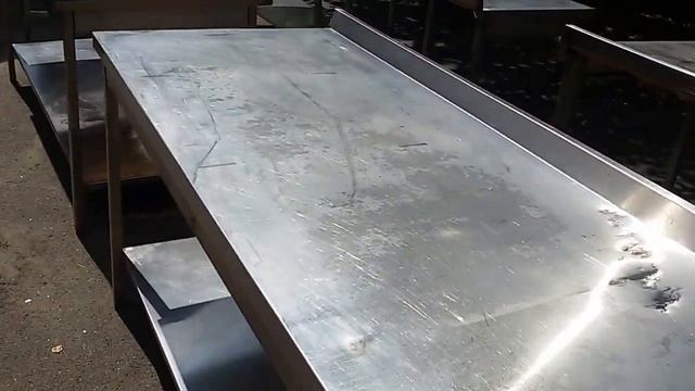 Столы производственные из нержавеющей стали смотреть онлайн