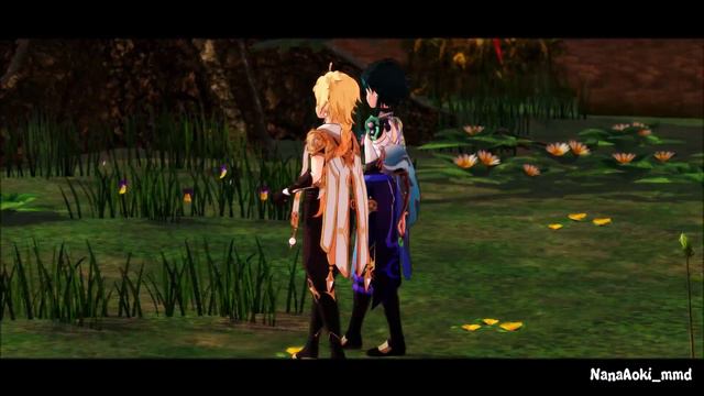 Stay Dance /MMD x Genshin impact/ Aether x Xiao смотреть онлайн