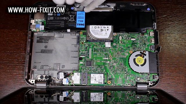 How to disassemble and clean laptop Dell Inspiron 14z - 5423 смотреть онлайн