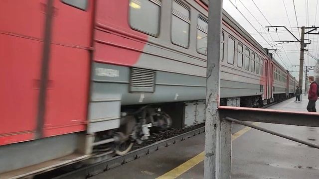Электропоезд ЭД4М-0292 сообщением Новосибирск-Главный - Черепаново смотреть онлайн