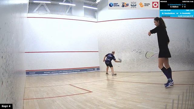 Дивизион 2 (B), 4-й корт, 7-й этап, ББР Банк Санкт-Петербург Сквош Серия, 19.03.2022 смотреть онлайн