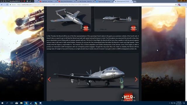 War Thunder - Upcoming Content - SNCASO SO.8000 Narval смотреть онлайн