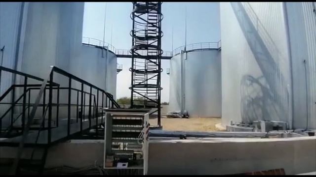 Резервуар "РВС 2000" с энергоэффективной купольной системой разогрева битума в г. Лабинск смотреть онлайн