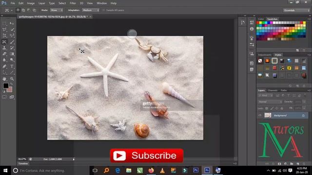 Adobe Photoshop CS6 Tutorial#15 || How to use Content Aware Move Tool || Learn Graphics Designing смотреть онлайн