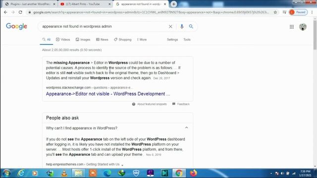 How to Fix Appearance Menu Missing in Word Press 2021 | Appearance Not Showing in Word Press 2021 смотреть онлайн