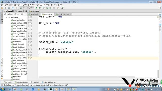 python教程第04章Django进阶之第375课(Django模板语言关于静态文件路径的灵活写法) смотреть онлайн