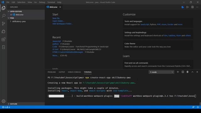 React - Learn how to create a Progressive Web App using React - Create App смотреть онлайн
