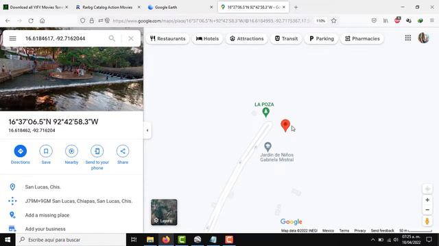 //Como buscar un lugar mediante coordenadas geográficas, con google earth\\ смотреть онлайн