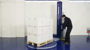 Полуавтоматический паллетоупаковщик ROTOPLAT 708 PVS