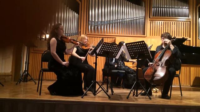 Camille Saint-Saëns - quartet (1 part) смотреть онлайн