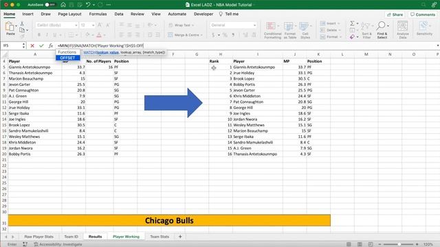 PREDICT NBA Games With Probability | Excel Tutorial