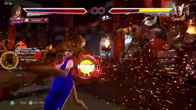 TEKKEN 7 Anna Williams unblocked Hit Max Damage Combo смотреть онлайн