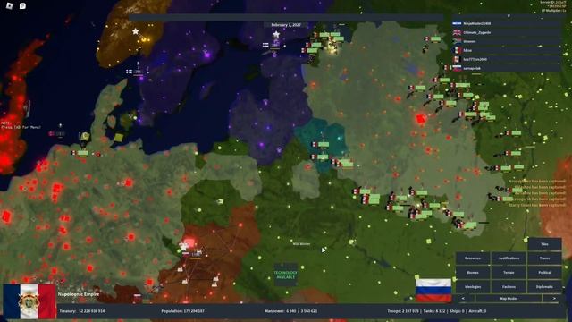 Doing What Napoleon Couldn't [+Napoleonic Bundle] | Roblox Rise of Nations смотреть онлайн