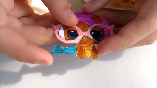 Лол единорог из бумаги своими руками. Распаковка бумажного лол. смотреть онлайн