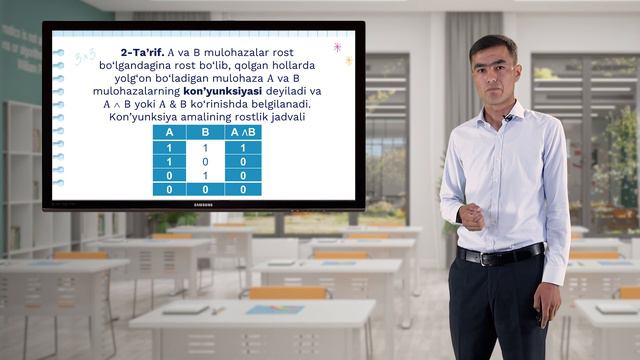 Matematika Va Informatika Fakulteti Mahmud Bayzaqov. Mavzu: Mulohazalar Va Ular Ustida Amallar