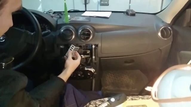 Установка 2din магнитолы prology mpc-70 в Nissan Almera g15 смотреть онлайн